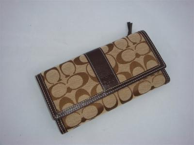 Coach Wallets - 6K13 coffee/apricot